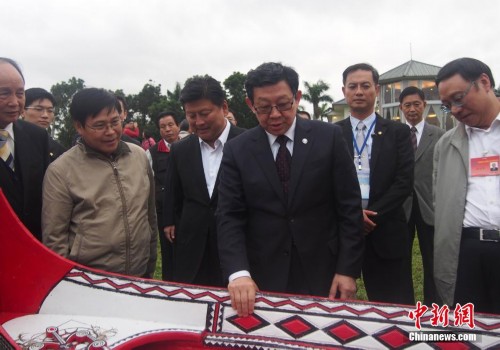 海協會會長陳德銘參訪臺灣花蓮 海協會會長陳德銘參訪臺灣花蓮