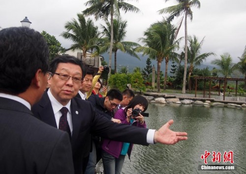 海協會會長陳德銘參訪臺灣花蓮 海協會會長陳德銘參訪臺灣花蓮